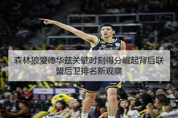 森林狼爱德华兹关键时刻得分崛起背后联盟后卫排名新观察